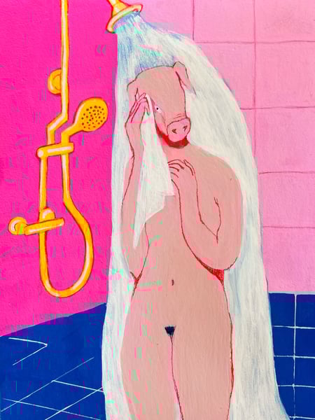 Image of LIMITED EDITION LARGE 'MIUD LOVE' PRINT 