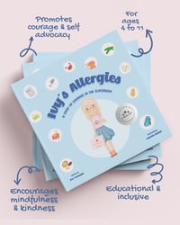 Image 1 of Ivy’s Allergies: A Story of Courage in the Classroom. Hardcover. 