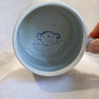 Image 4 of Tucked in Blue Mug