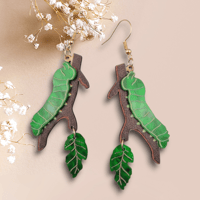 Caterpillar Earrings