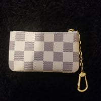 Image 1 of LV Key Pouch White