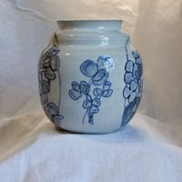 Image 4 of Blue Clovers Vase