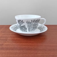 Image 1 of Gustavsberg Domnarvet Tea Cup with Saucer