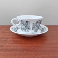 Image 2 of Gustavsberg Domnarvet Tea Cup with Saucer