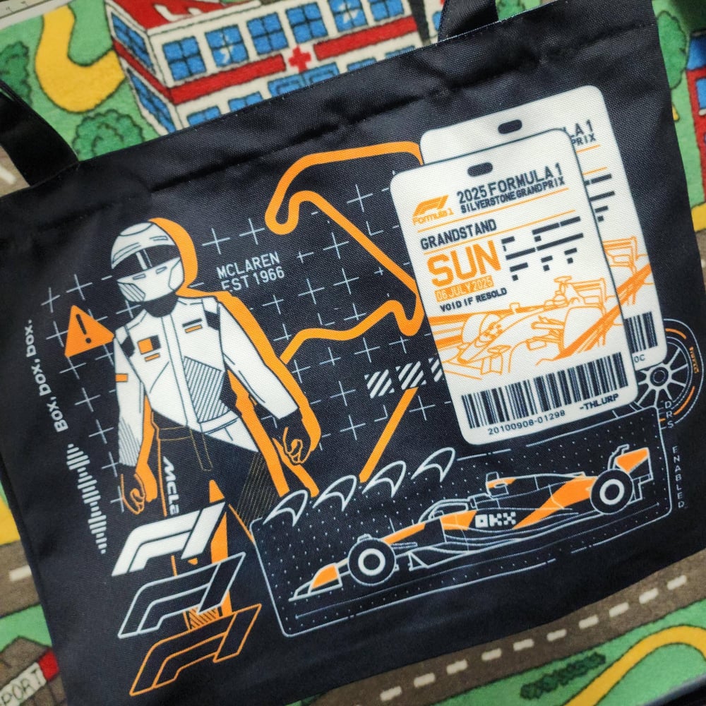 Image of F1 Team Zipper Totes