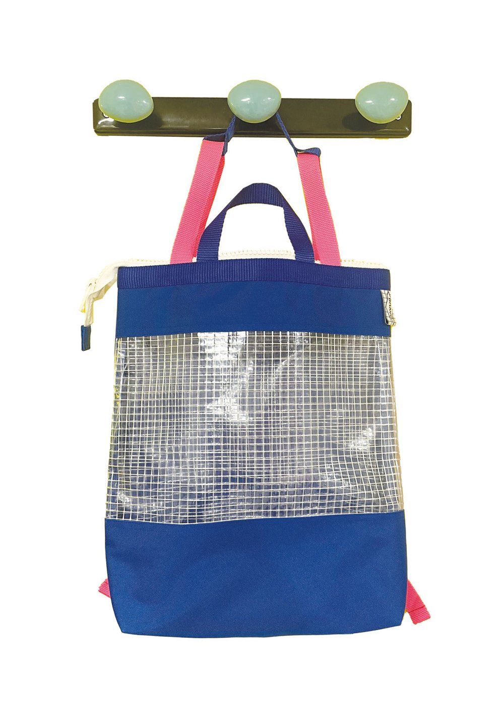 Image of Ghostbag- bleu royal foncé / rose