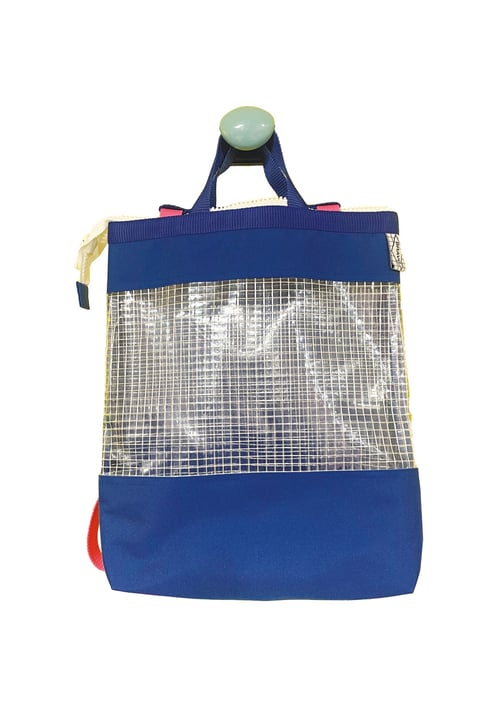 Image of Ghostbag- bleu royal foncé / rose