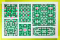 Pink & Green Tiles