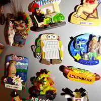 Image 3 of UGLY TOURIST FRIDGE MAGNET