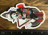 Image 2 of Sticker - Warning [Missile-Toe]