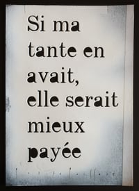 Matrice "Si ma tante"