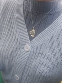 Image 3 of Mermaid Treasure - Rustic Cornish Seaglass Necklace 