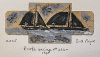 Image 2 of Boats racing at sea by Bill Payne