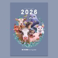 Image 1 of Tierrechts-Kalender 2026 (DIN A4)