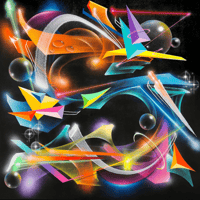 Image 1 of Affiche "LSDreams #2" 50x50 cm