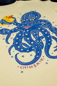 Image 2 of CHOUPI KRAKEN // T-shirt natural raw