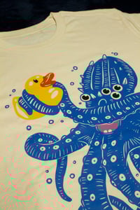Image 3 of CHOUPI KRAKEN // T-shirt natural raw