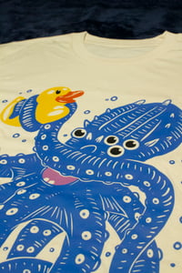 Image 4 of CHOUPI KRAKEN // T-shirt natural raw