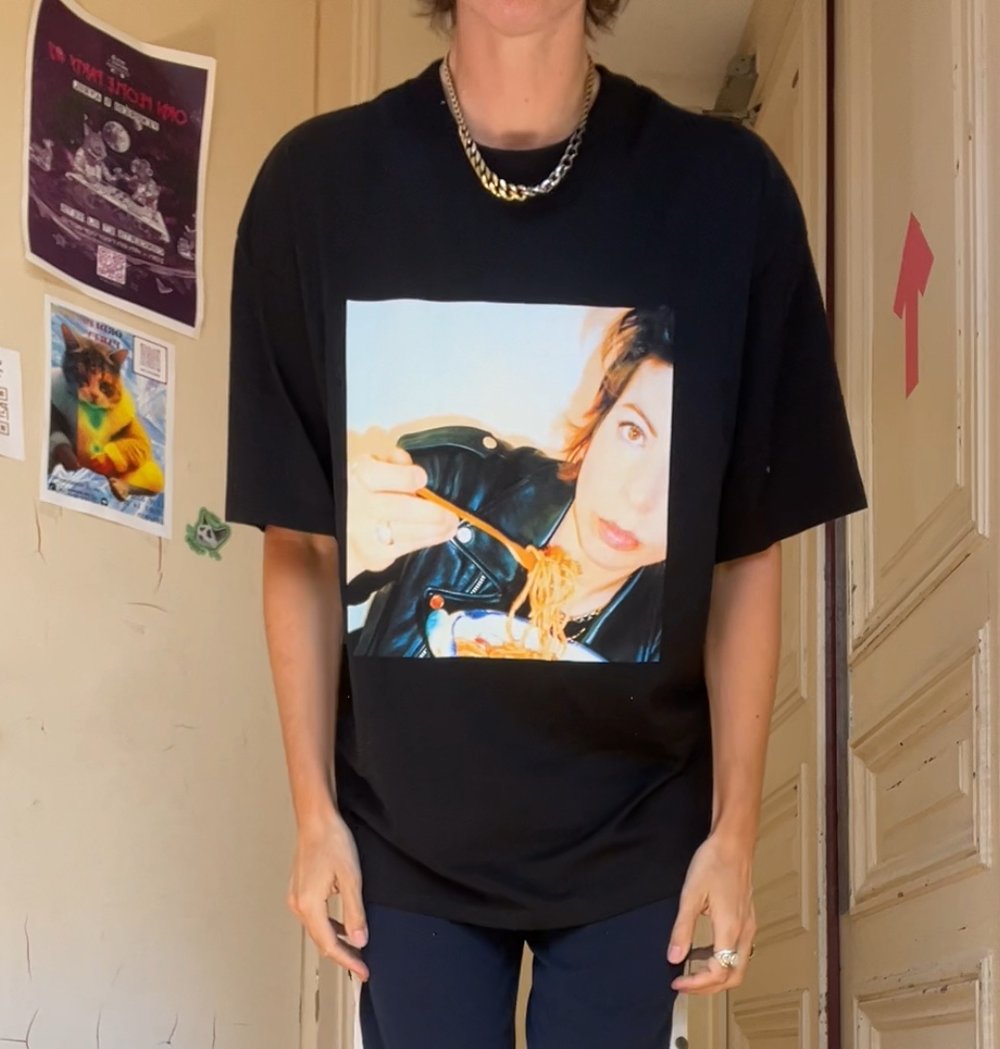 T-Shirt Oversize Spaghetti - Edition Limitée