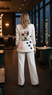 Image 2 of BLAZER FLORA NOIR