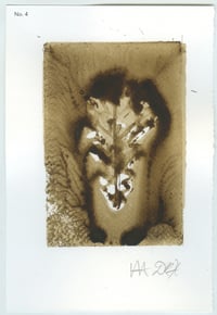 Image 4 of BEUYS' ACORNS Gall Ink Leaf Prints (set 2) 2025