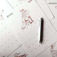 Image 2 of  CALENDARIO Notas de Laura Agustí