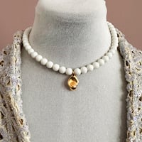 Image 1 of Demure White pearls 