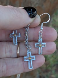 Image 1 of Dainty Cross Matching Set