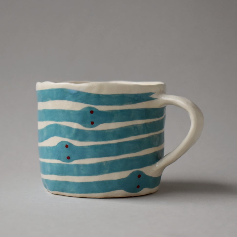 Image of Turquoise Vine Mug