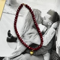 Image 2 of Demure burgundy pearls