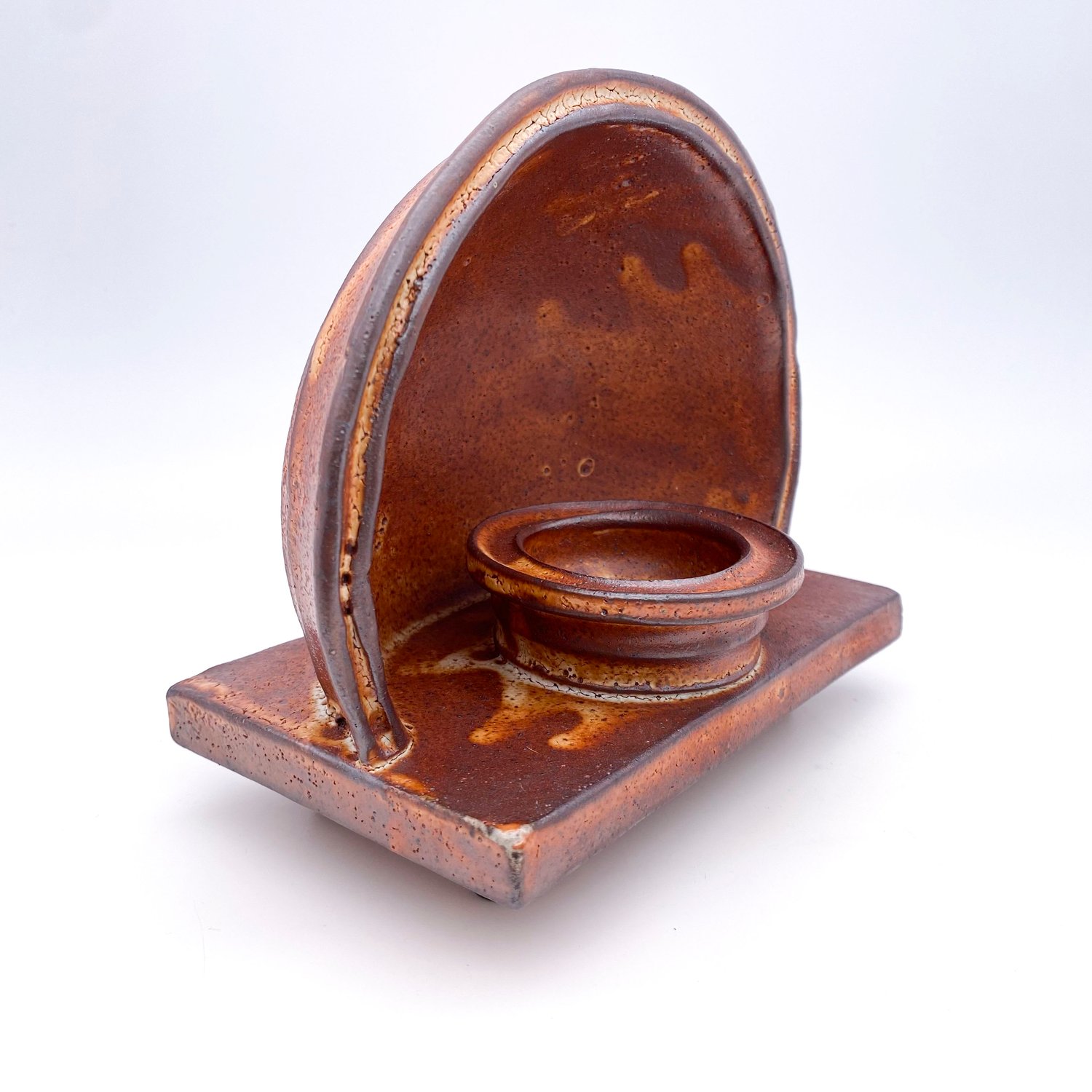 Image of Candle Sconce (rust)