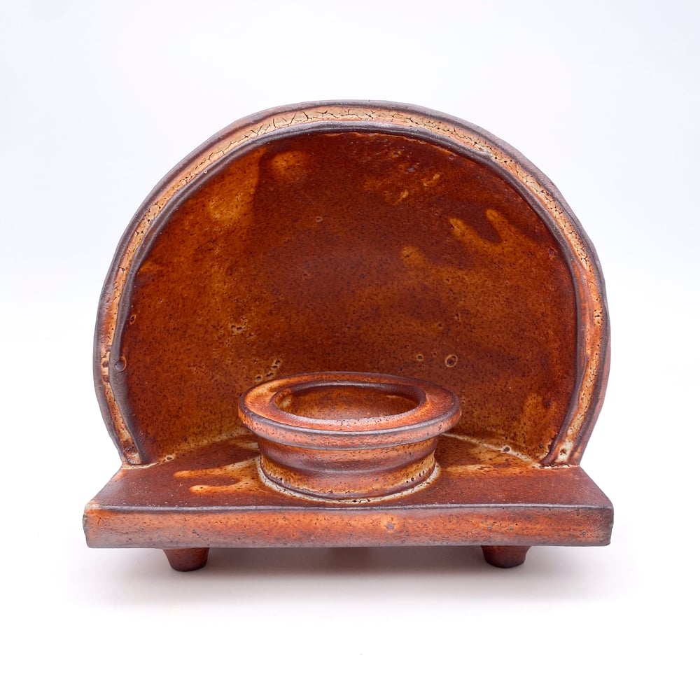 Image of Candle Sconce (rust)