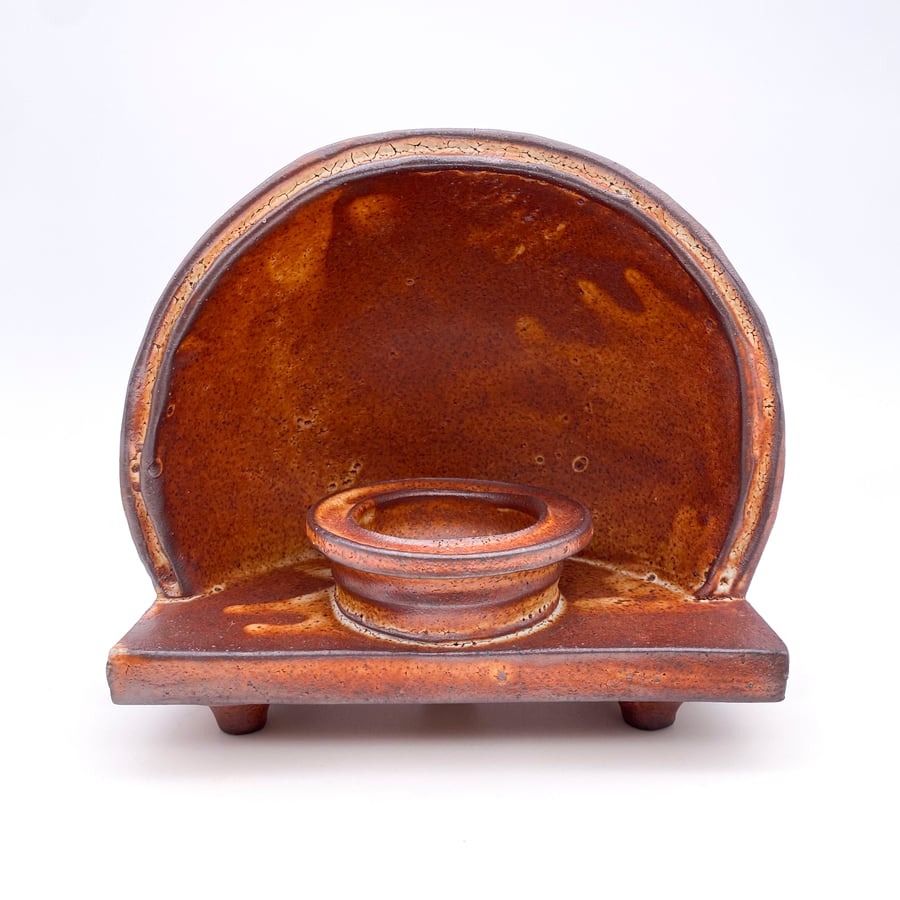 Image of Candle Sconce (rust)