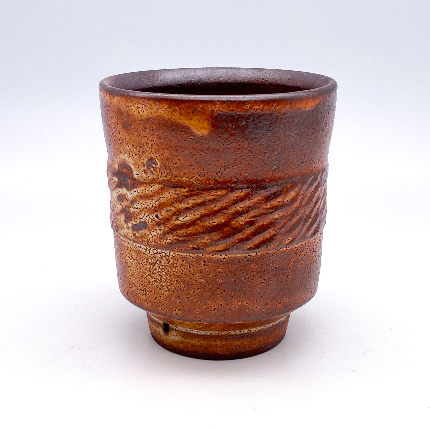 Image of Cup (rope+rust)