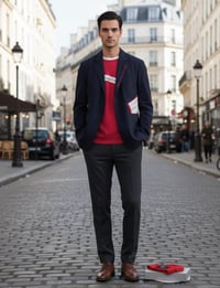 Image 1 of BLAZER HOMBRE INVISIBLE