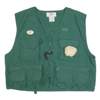 Image 1 of Vintage 90s LL Bean Fishing Vest - Green