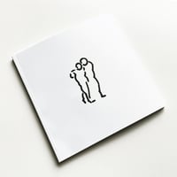 Image 1 of FIGURES by Orlando Weeks with Signed Postcard. Profits to Doctors Without Borders (MSF) UK