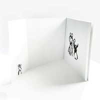 Image 3 of FIGURES by Orlando Weeks with Signed Postcard. Profits to Doctors Without Borders (MSF) UK