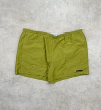 Image 1 of Patagonia Baggies Shorts Green Vintage 1990 Large Mens 