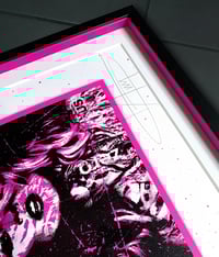 Image 6 of COKE MOSS QUAD • 1/1 AP • Shocking Pink • SUPPLIED FRAMED