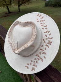 Image 10 of "Three Cross Burned Hats" Burned Cross Hat, Cross Cowboy Hat, Christian Hats, Christian Accessories