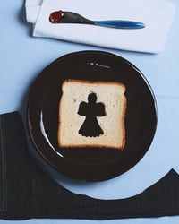 Image 3 of Grande assiette creuse — chocolat