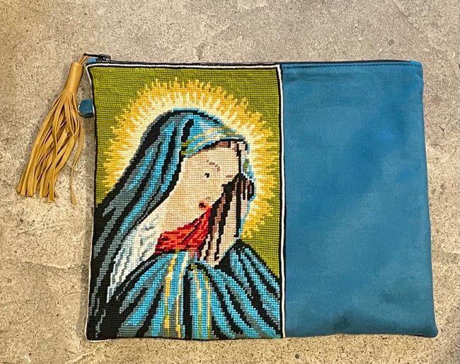 Grande pochette Vierge Marie