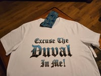 "Collegiate Lettering" Tee in White