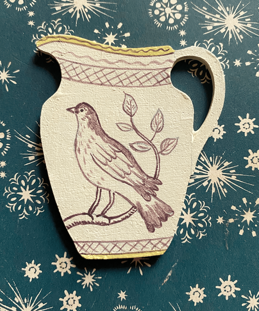 Image of Dora miniature jug decoration (A)