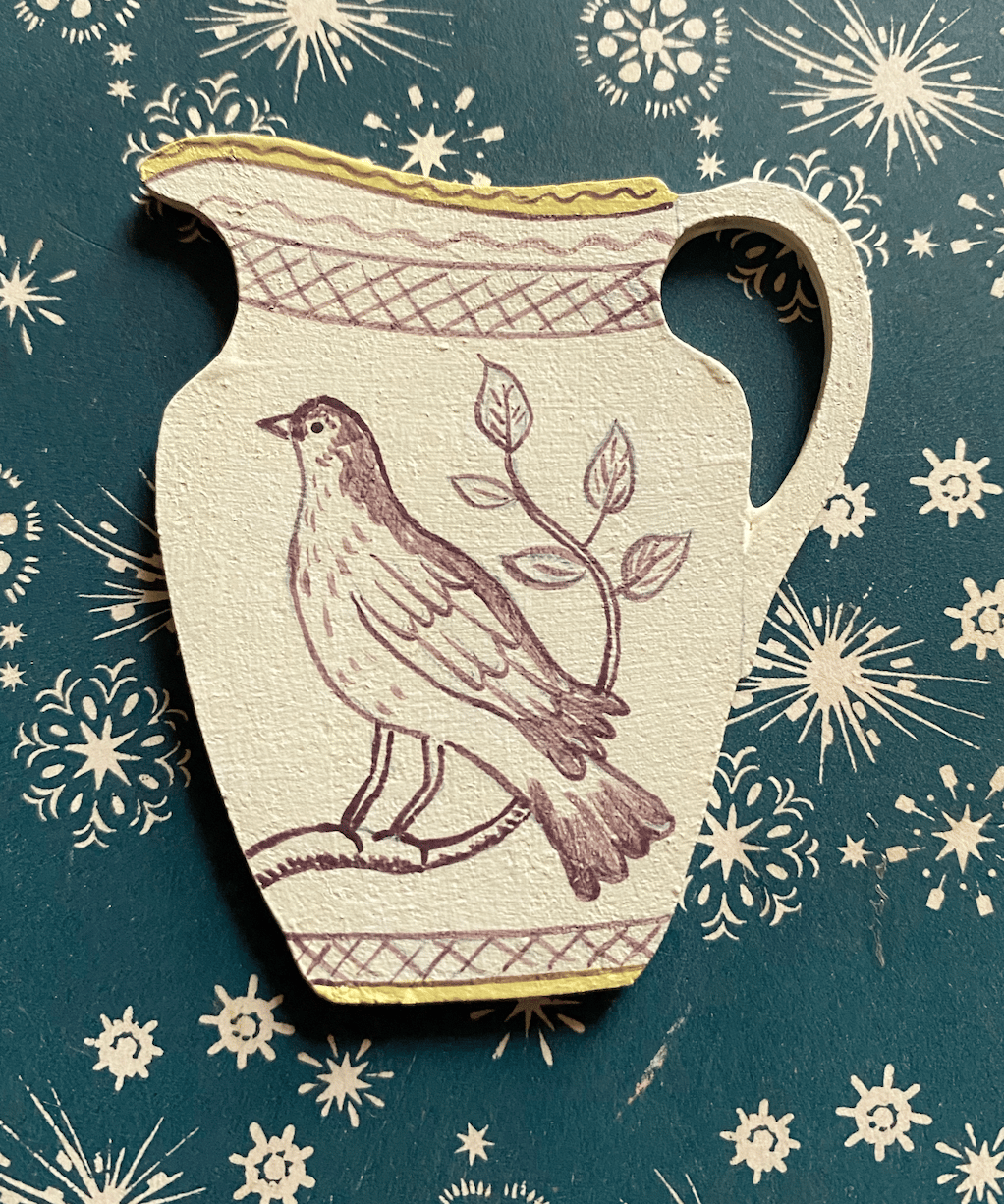 Image of Dora miniature jug decoration (A)