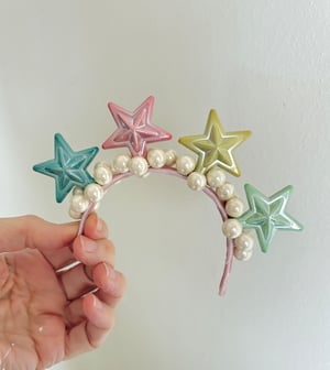Image of Dreamy Stars Tiara Headband for Blythe Dolls 