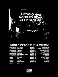 Image 2 of World Peace (US) / Feign / M28/30 / Burnt Body / Pothole @ Billy Bootleggers