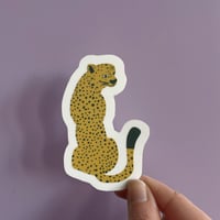 Sticker Léopard