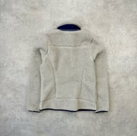 Image 3 of Patagonia Retro-X Fleece Jacket Natural/Blue Small Womens 
